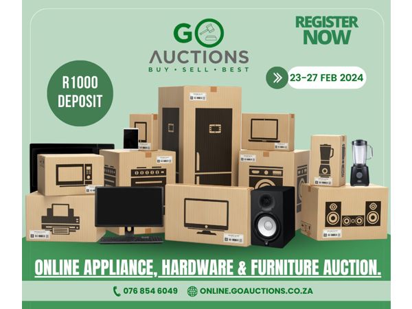 (Online Appliance, Hardware & Furniture Auction 7)